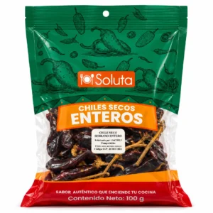 CHILE SERRANO ENTERO BOLSA x 100 g