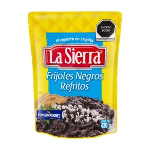 FRIJOLES NEGROS REFRITOS - LA SIERRA X 430 gr