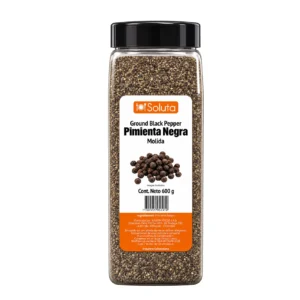 PIMIENTA NEGRA MOLIDA - SOLUTA X 600 g