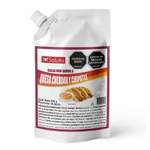SALSA QUESO CHEDDAR CHIPOTLE - SOLUTA X 900 g
