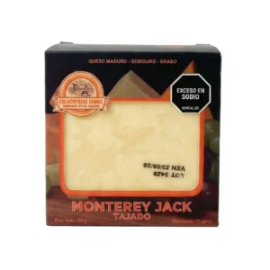 QUESO MONTERREY JACK TAJADO X 250 g