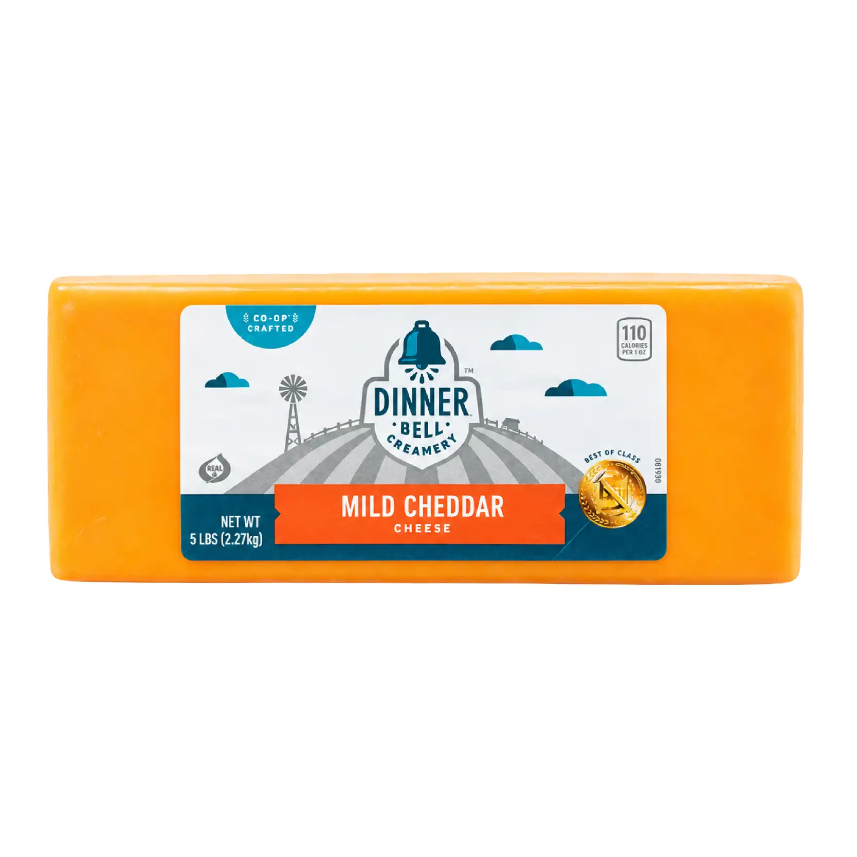 QUESO CHEDDAR DINNER BELL MILD x 5 lb